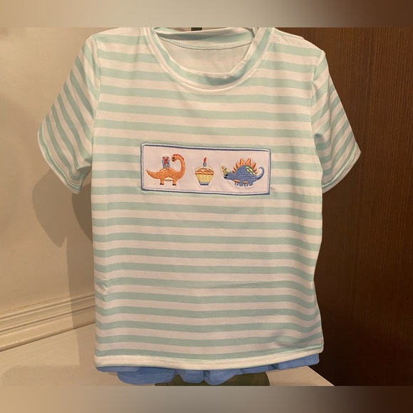 New Dinosaur Birthday Outfit - Picture 1 of 9